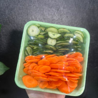 Pepino e cenoura fatiada 280g