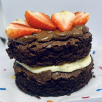 Brownie Cake Morango 