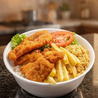 Filé de frango empanado
