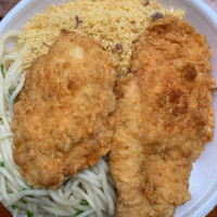 filé de frango empanado