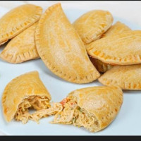 Pastel assado de frango 