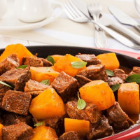 carne de panela com abobora 