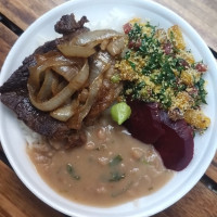 Bife de carne vermelha + Guaraná 200ml
