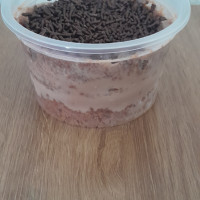 Bolo de pote de brigadeiro 