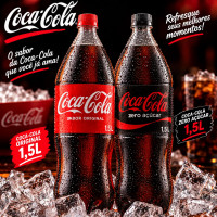 Coca Cola 1,5 Normal e Zero