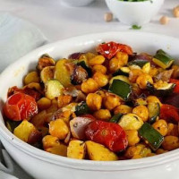 Grão de Bico com legumes 