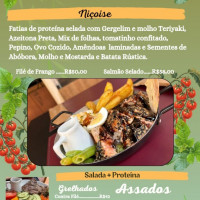 SALADAS E PROTEINAS