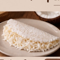 Tapioca com coco 
