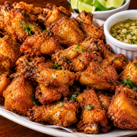 Frango a passarinho 