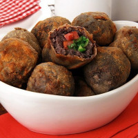 Bolinho de feijoada 
