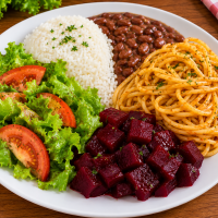 Prato Feito completo - Opções de carne