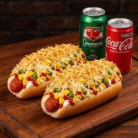 Combo 2 dogões + 2 refrigerantes 350ml
