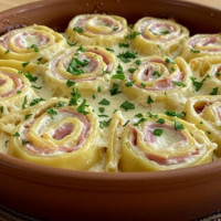 Rondelli de queijo e presunto 500gr