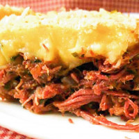 Escondidinho de carne desfiada 220gr