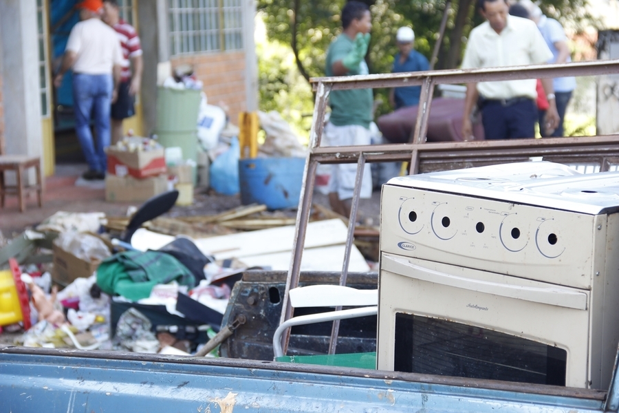 Ecoponto itinerante arquivo secom