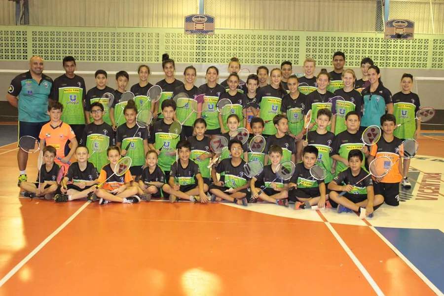 Equipe de badminton toledo para o estadual em realeza %282%29