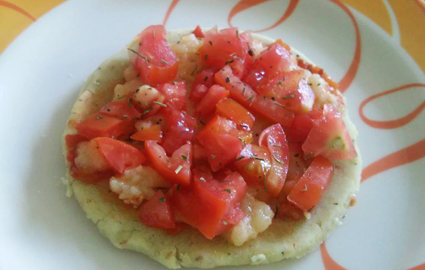 V mini pizza broto com ou sem gl%c3%baten  sem lactose  com queijo de batata  diversos sabores vegetais