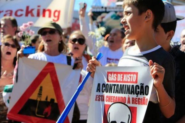 Toledanos ja se mostraram contrarios ao fracking 