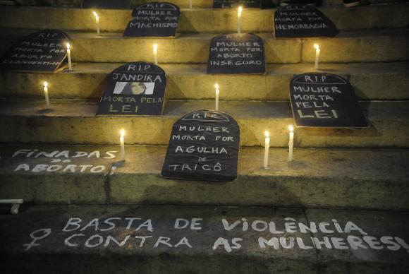 Protesto mulheres negras