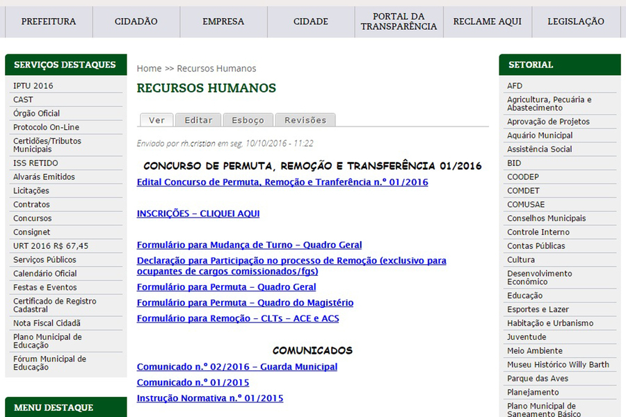 Permuta  transfer%c3%aancia e remo%c3%a7%c3%a3o