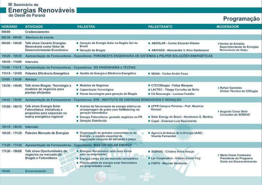 Energias renovaveis