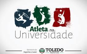 Atleta na universidade toledo