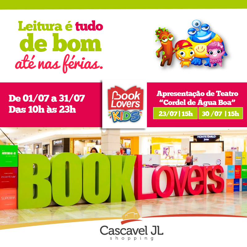%e2%80%9cbook lovers%e2%80%9d no cascavel jl shopping