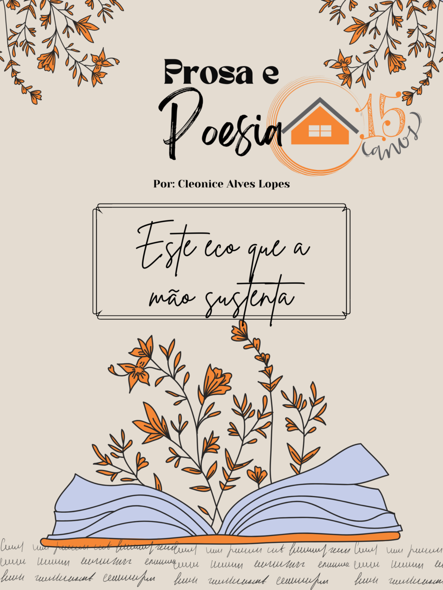 Cream purple floral aesthetic world poetry day poster