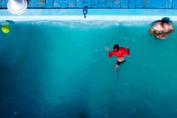 Piscina foto rdziura 