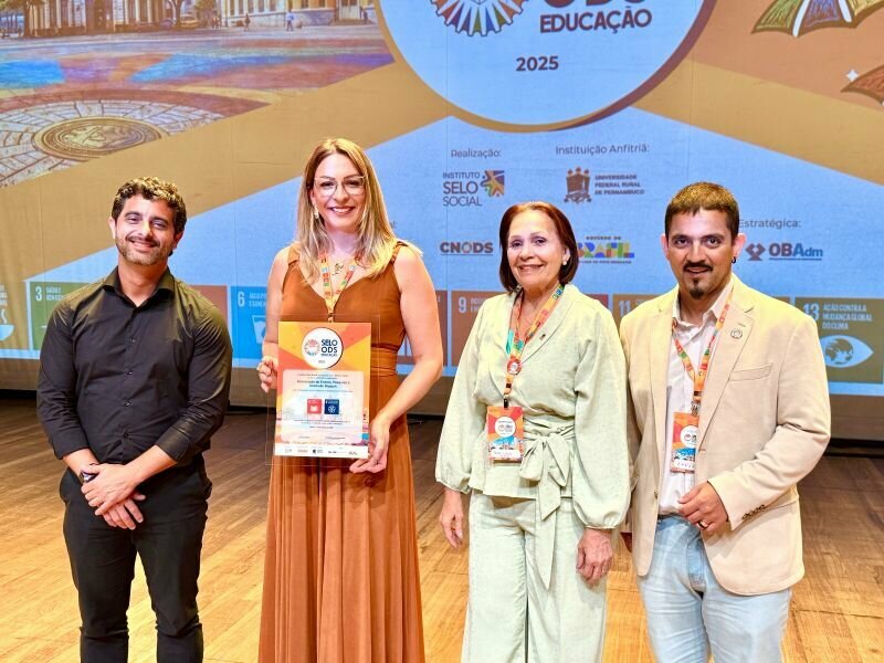 Biopark educa%c3%a7%c3%a3o recebe selo ods