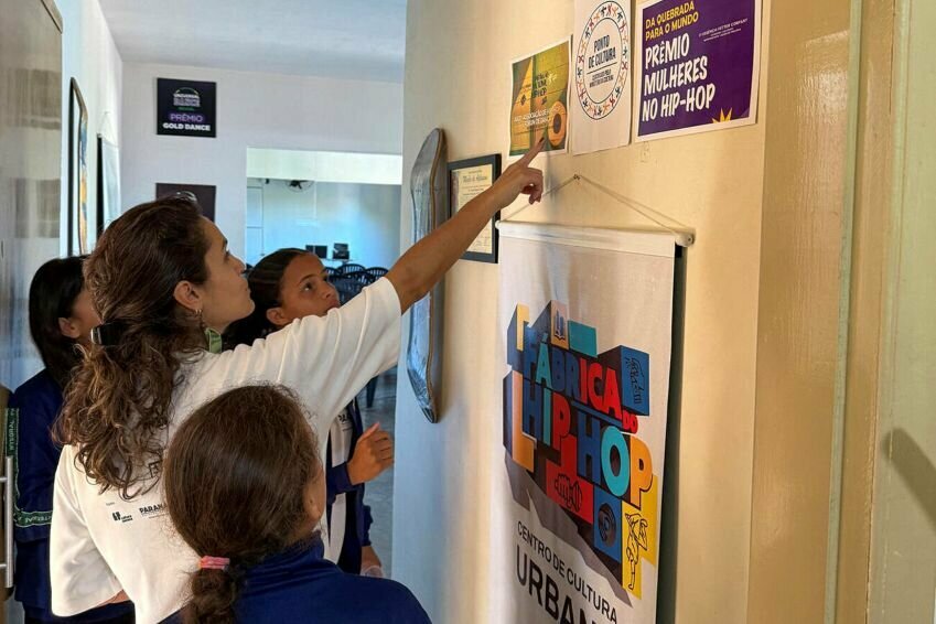 Visita escola hip hop 5