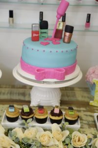 Bolo chá de beleza Bolo decoração chá de beleza