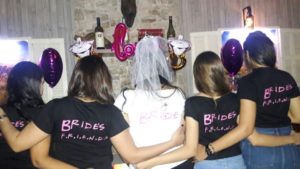 Camisetas chá de casamento tema Friends