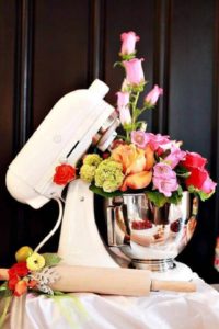 Batedeira para decoração de chá de panela