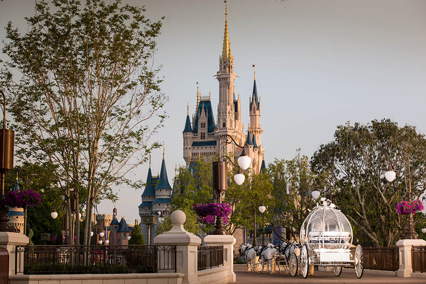 Casamento no jardim do Castelo da Cinderela, na Disney, custa a partir de 4 mil dólares