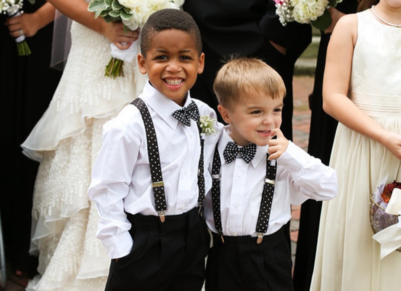 Ideias fofas e diferentes para pajens no casamento