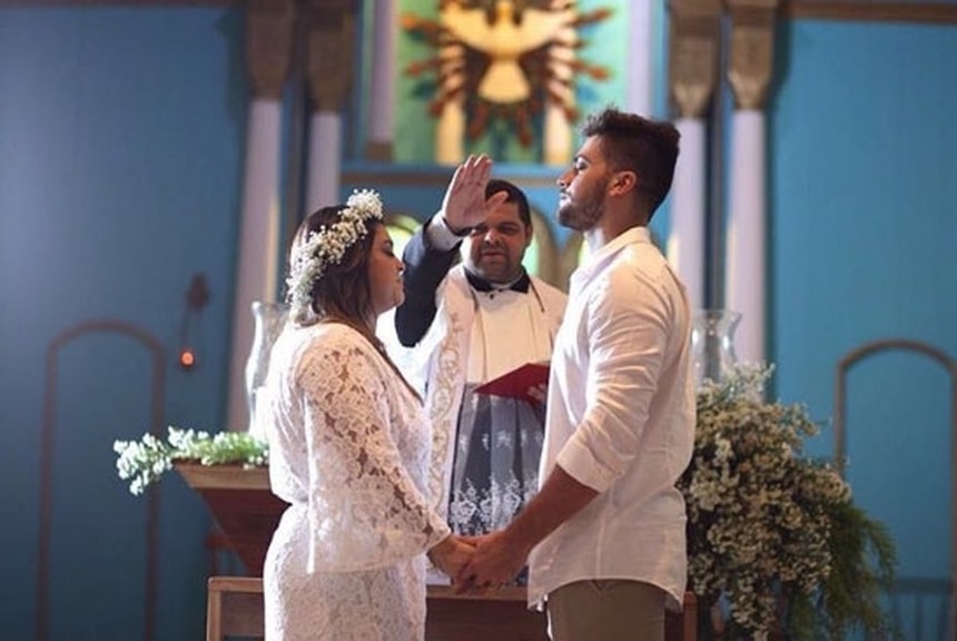 Preta Gil e Rodrigo Godoy renovam os votos de casamento