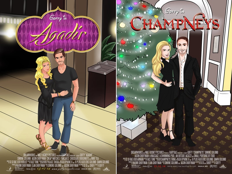 Pedido de casamento: namorado transforma história do casal em imagens de filmes da Disney