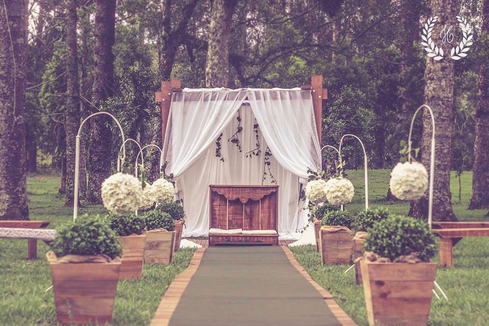 Casamento ao ar livre – Paula e Cesinha