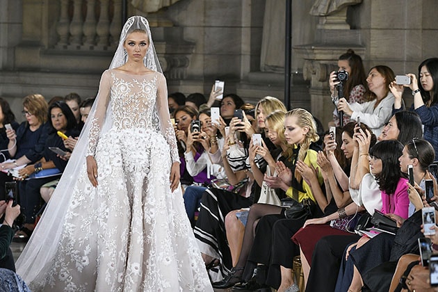 10 vestidos de noiva dos desfiles da Semana de Alta Costura de Paris