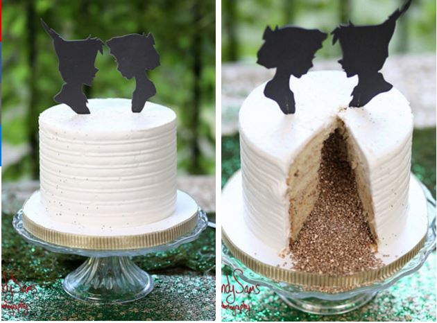 14 bolos de casamento inspirados nos filmes da Disney