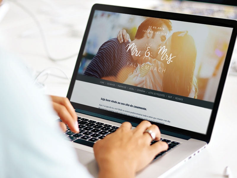 5 razões para criar um site de casamento