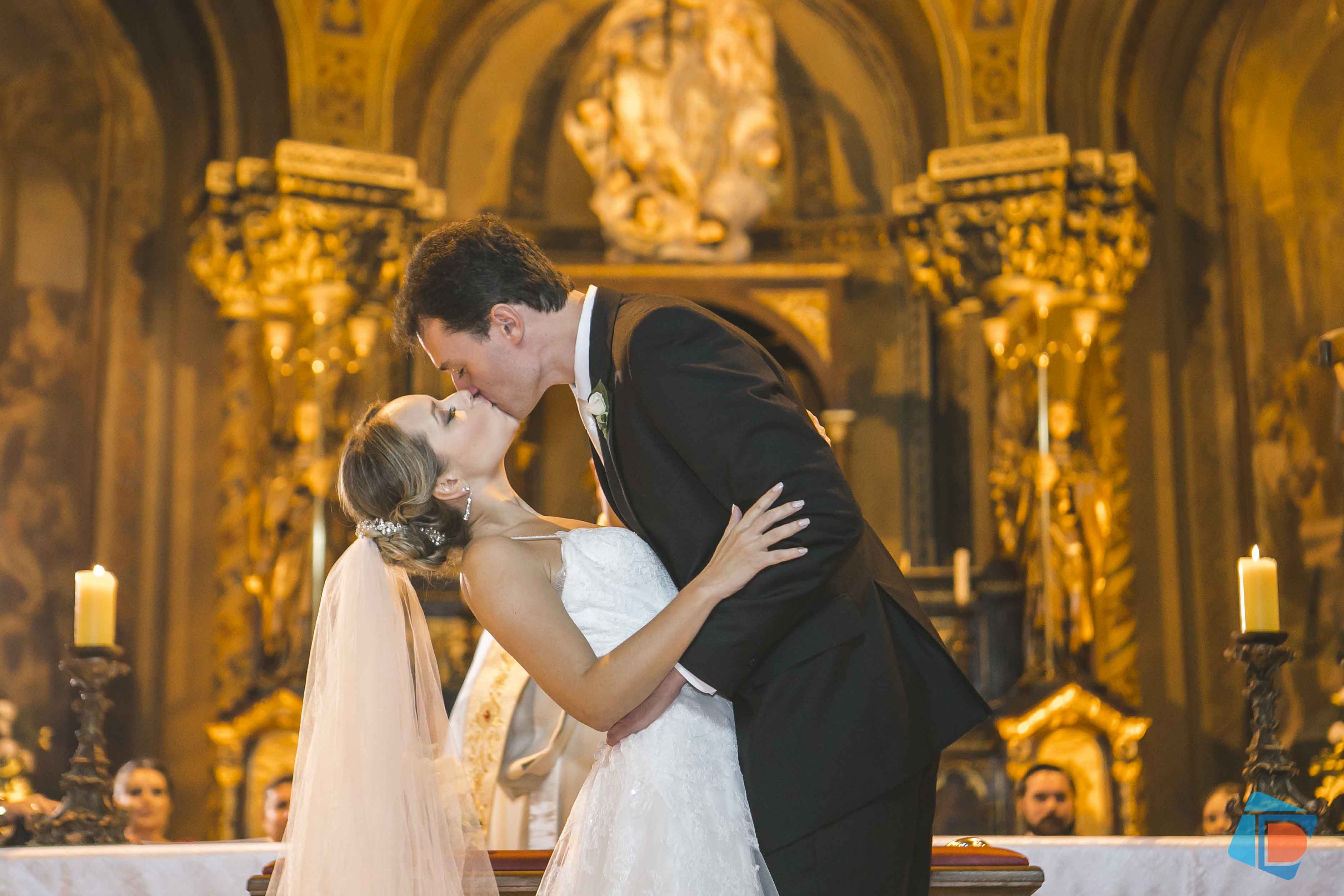 Casamento com decoração em tons de rosa – Carolina e Renato