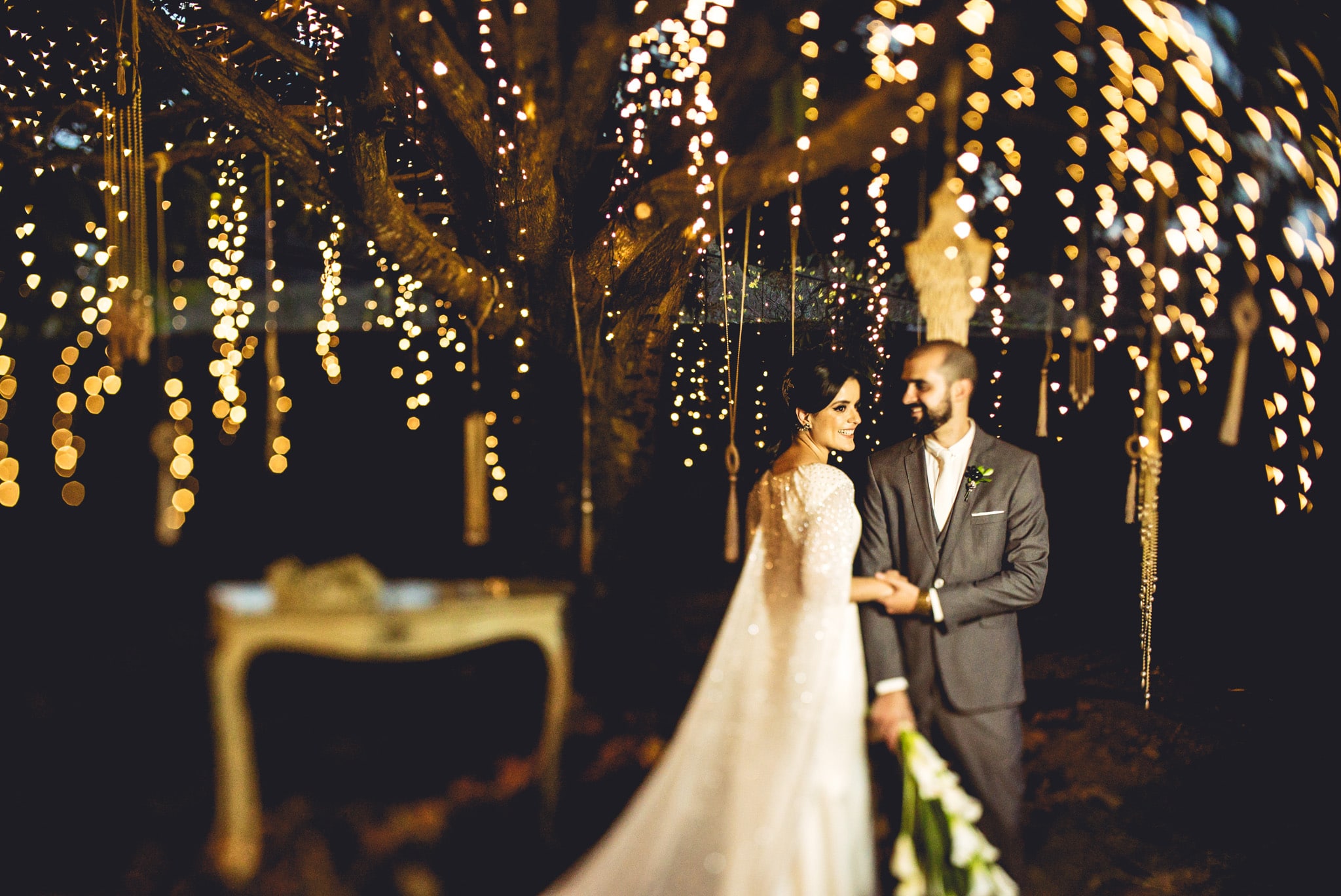 Casamento ao ar livre: Leca e Juliano