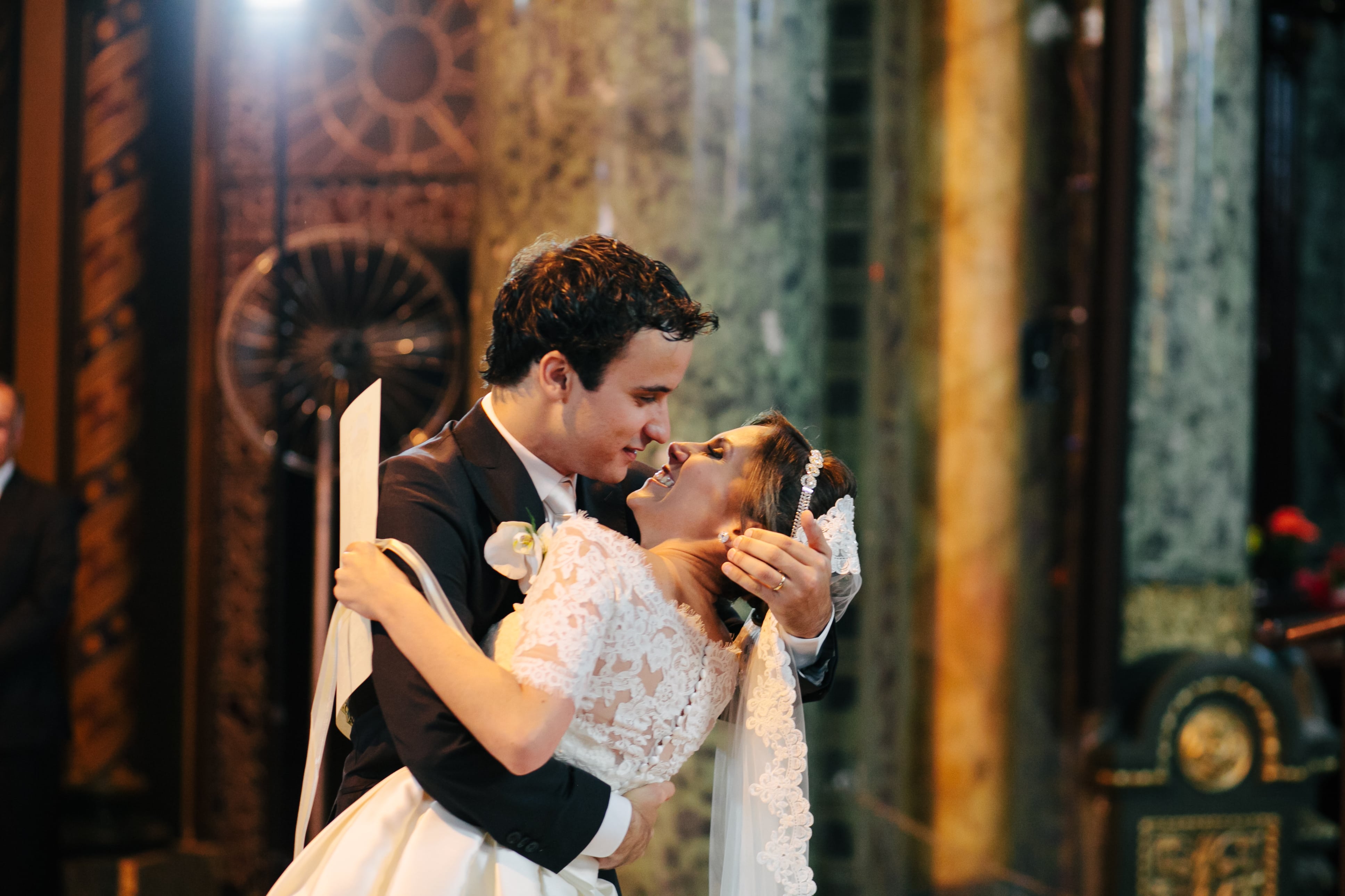 Casamento com decoração no estilo “festa em casa” – Luciana e David