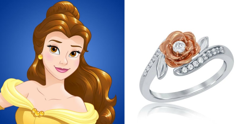 Disney lança alianças de noivado inspiradas em três princesas