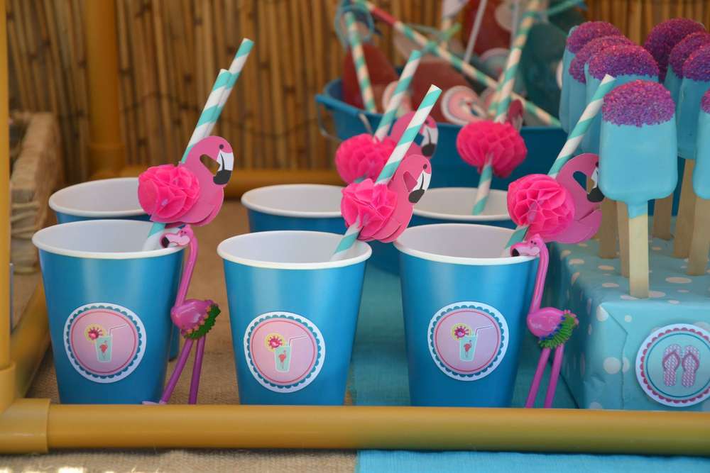 Chá de panela: decoração com o tema flamingo ! 5