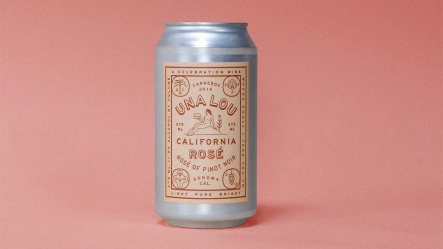 Já pensou servir vinho rosé em lata no seu casamento?