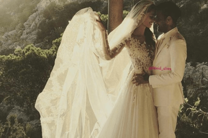 O casamento do jogador Daniel Alves e a modelo Joana Sanz em Ibiza