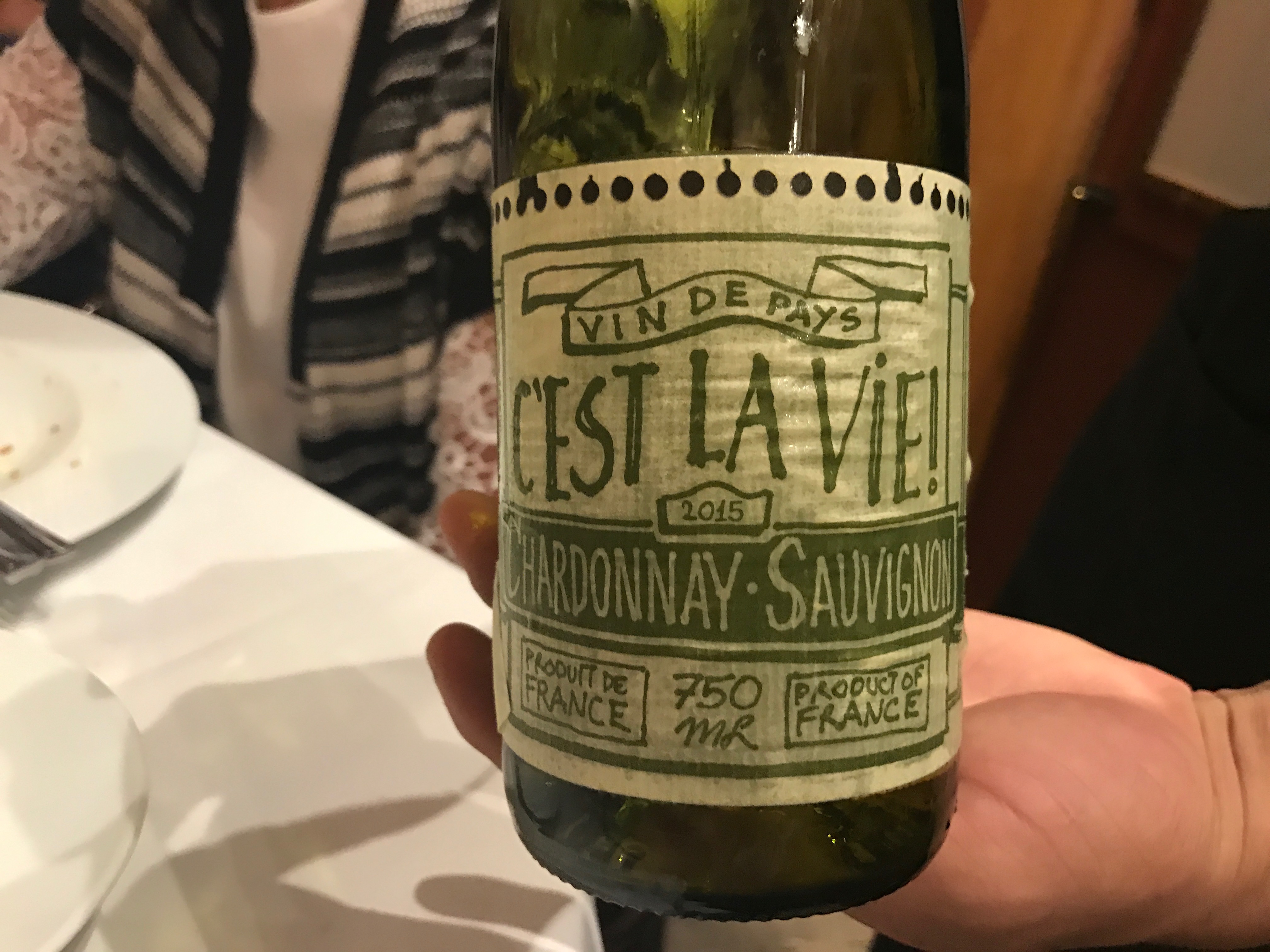 Vinho C’Est La Vie Chardonnay Sauvignon